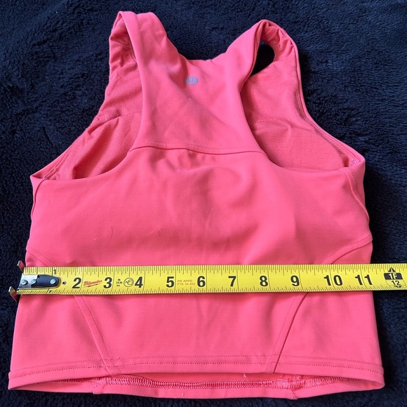 Lululemon Invigorate Training Built-In Shelf Padded Pale Raspberry Bra - Picture 4 of 5